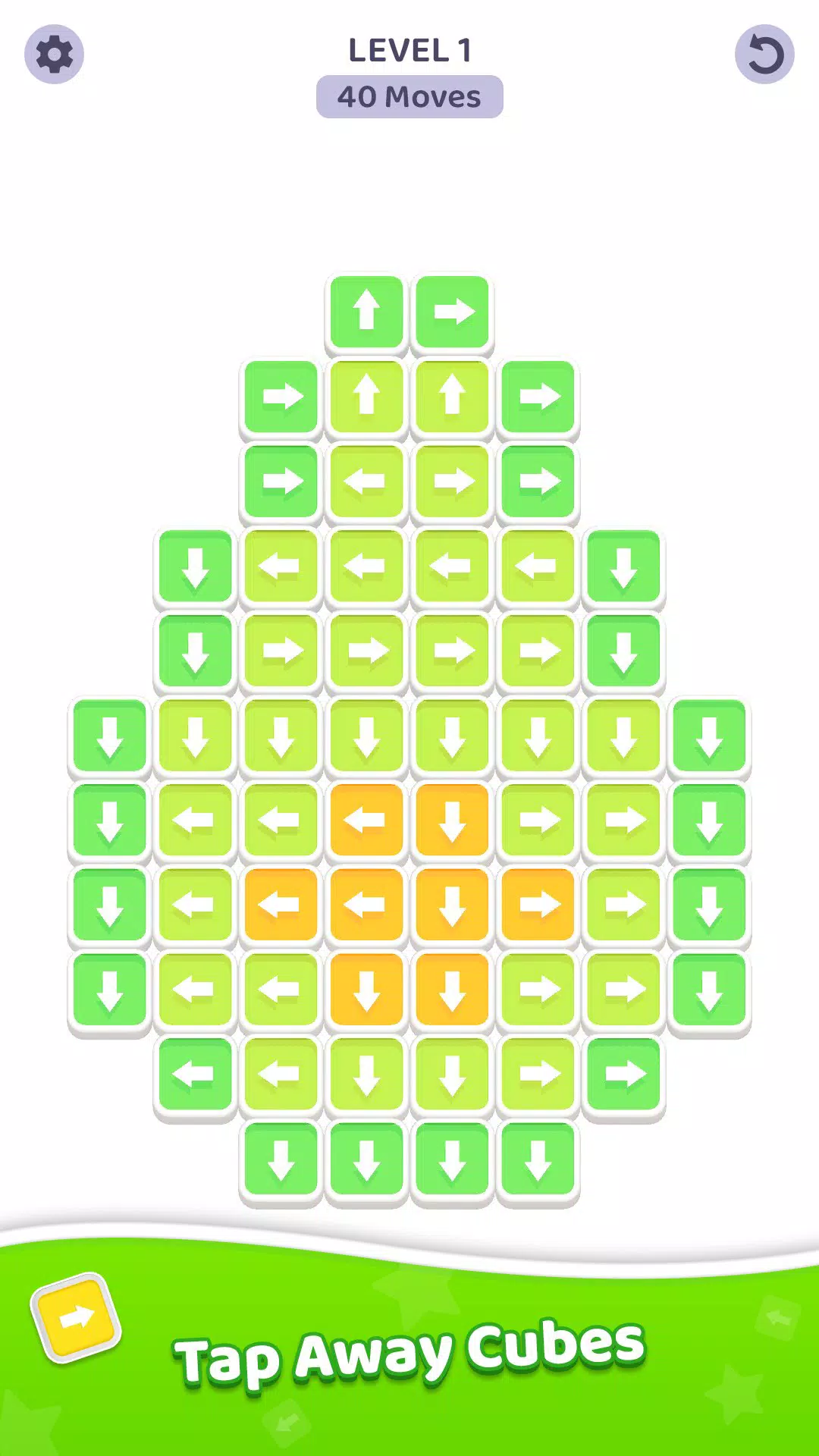 Escape The Cube Tap Away Block