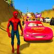 Supereroi Giochi di corse acrobatiche di auto impo
