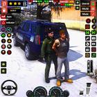 미국 경찰 게임 자동차 게임 3D 아이콘