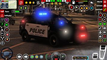 Police Car Chase Cartaz