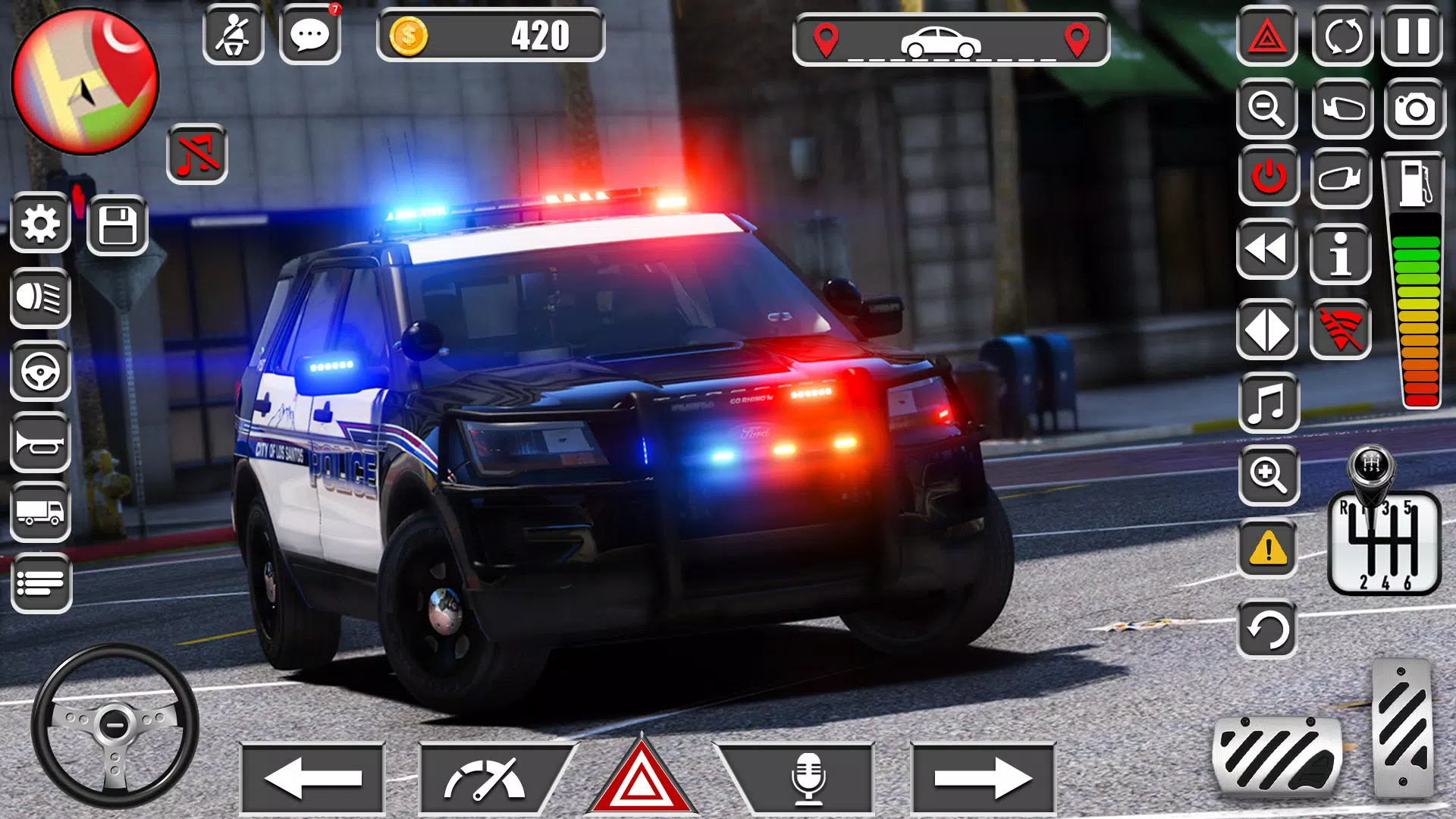 police car parking 3D HD APK para Android - Download