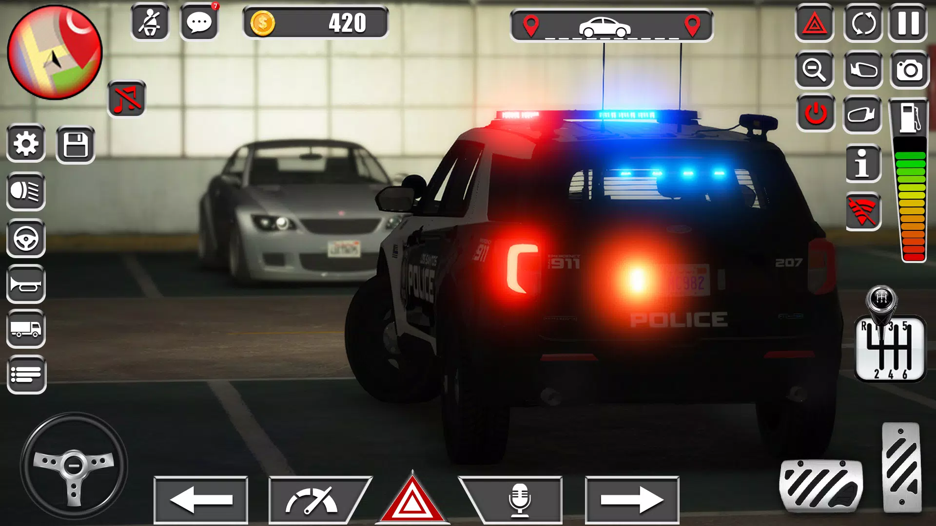 police car parking 3D HD APK para Android - Download