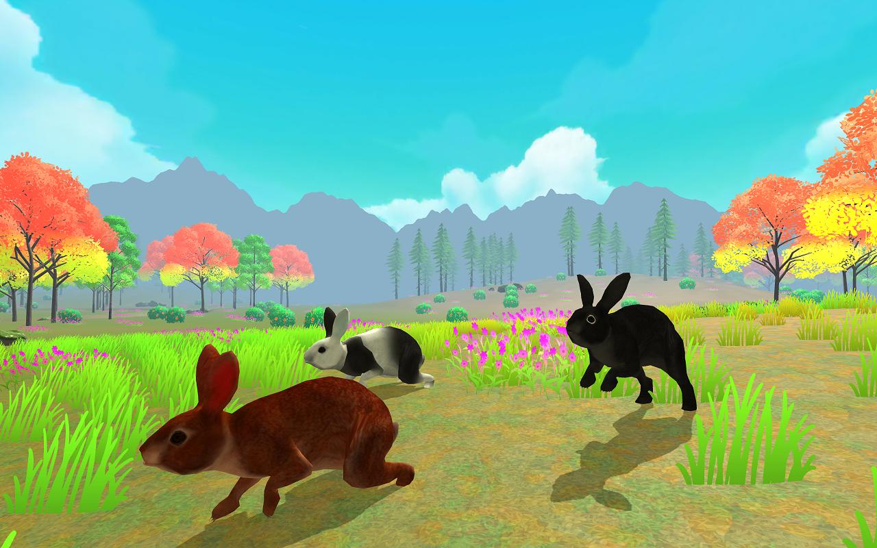 Где найти яйцо в симулятор животных. Игра про кроликов. Симулятор кролика. Дикие кролики игра. Симулятор животных.