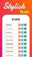 Stylish Text Editor Fancy Font poster