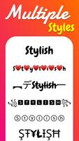 Stylish Text Editor Fancy Font 截圖 2