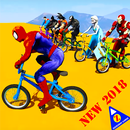 Супергерои Bmx Tricky Racing Games APK