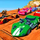 SuperHeroes Stunt Car Racing Game APK