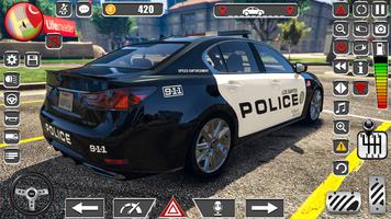 permainan mobil polisi poster