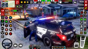 Smart Police Car Parking 3D poster
