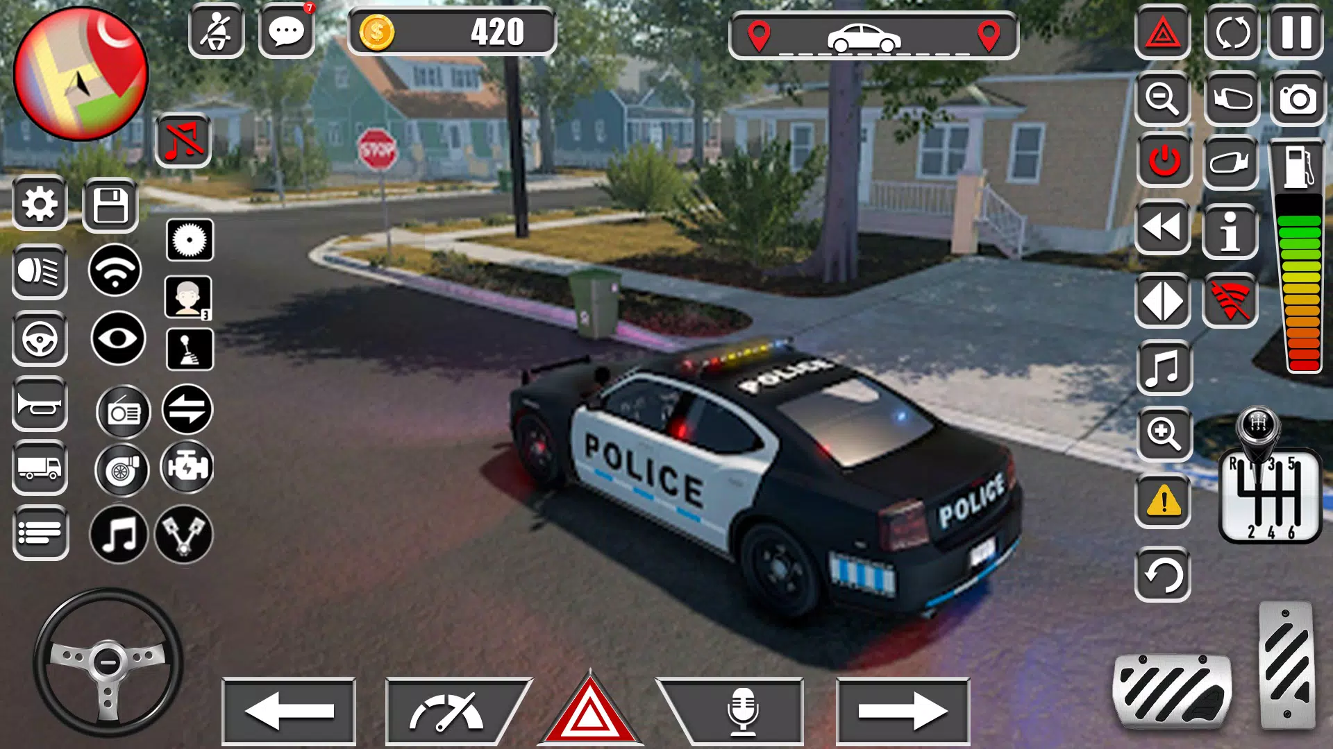 jogos de carros policia 3d versão móvel andróide iOS apk baixar