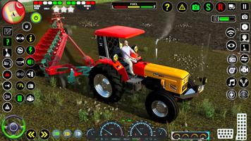 Indian Tractor Farmer Games 3D скриншот 2