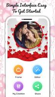 Valentine Photo Frame syot layar 1