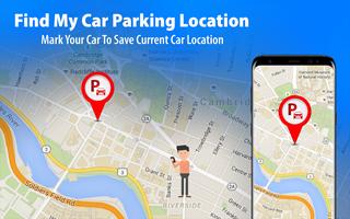 GPS Navigatie Leven Kaart Alarm Vind Auto parkeren screenshot 1