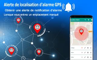 GPS La navigation: Vivre Carte Alarme Et Trouver Affiche