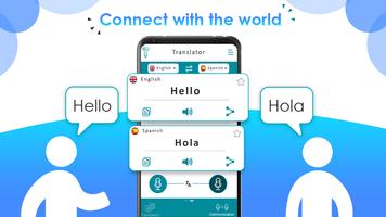 Language Translator - Communicate & Translate All পোস্টার