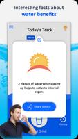 Water Reminder - Water Tracker & Drinking Reminder imagem de tela 3