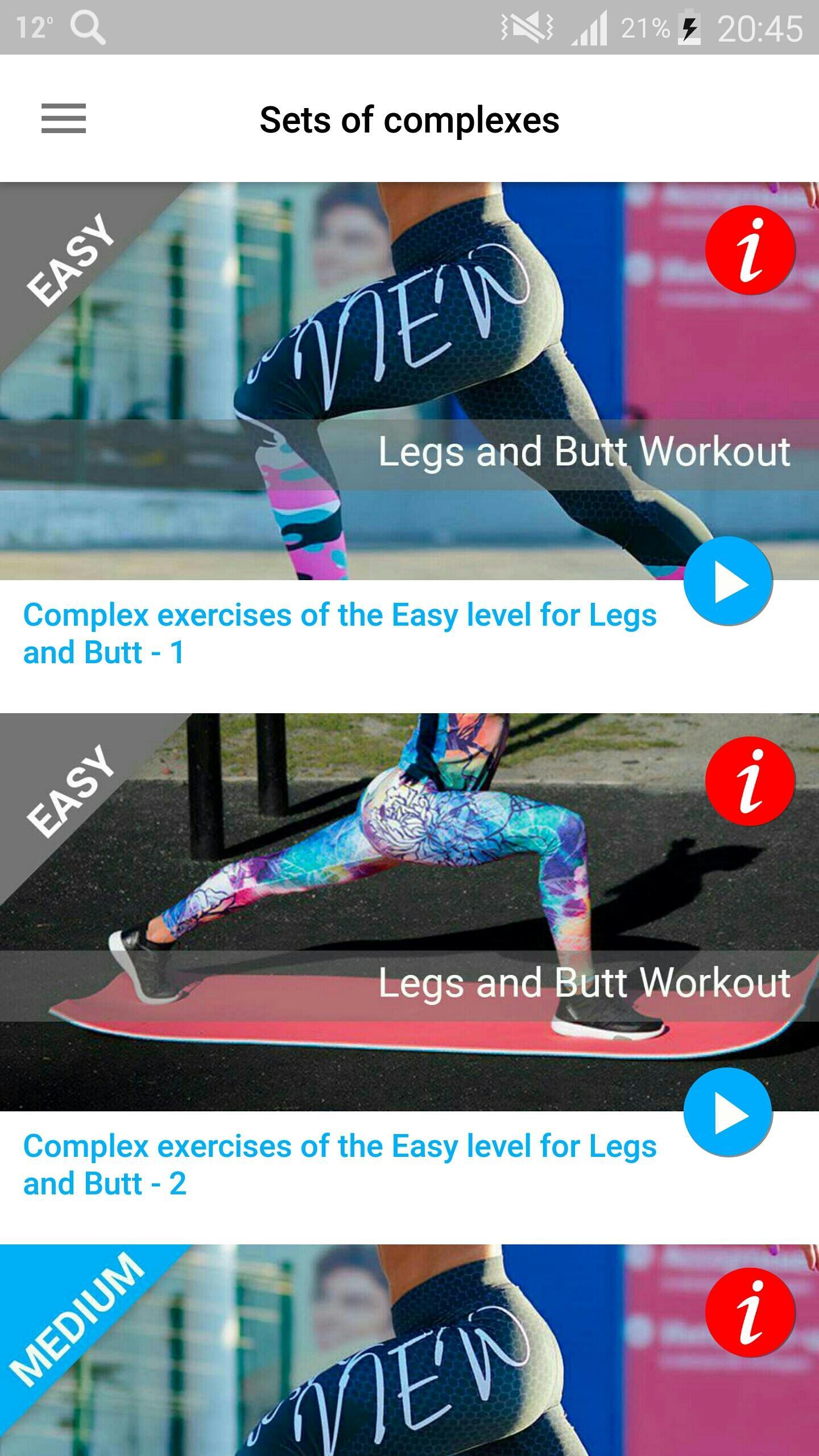 Legs and Thighs Workout - Exercises for Sexy Butt APK per Android Download
