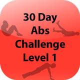 30 Day Abs Challenge Level 1 icône