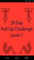 30 Day Pullup Challenge Level1 Affiche