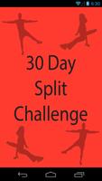 30 Day Splits Challenge Poster