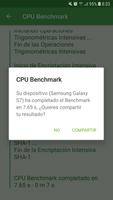 CPU Benchmark captura de pantalla 3