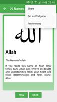 2 Schermata 99 Names of Allah