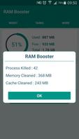 RAM Booster - Cache Nettoyeur capture d'écran 1