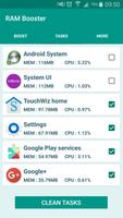 RAM Booster - Cache Cleaner ảnh chụp màn hình 2
