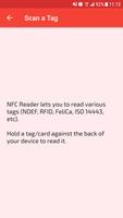 NFC Reader تصوير الشاشة 1
