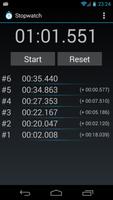 Tiny Stopwatch captura de pantalla 1