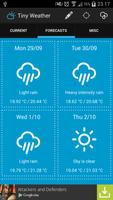 1 Schermata Tiny Weather