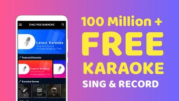 Sing Karaoke - Sing & Record الملصق
