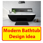 Modern Bathtub Design idea icon