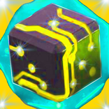 Offline dice: neon merge