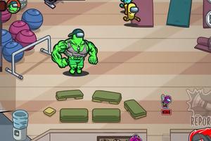 Among us GYM Mod imagem de tela 1