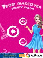 Prom Salon Girls Dressup পোস্টার