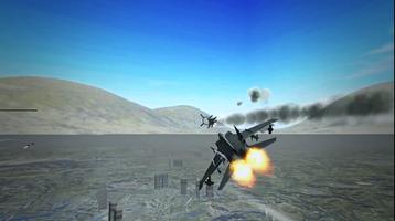 Fighter jet Dogfight Chase Air Combat Simulator capture d'écran 1
