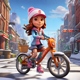 Paper Girl Race: Running Games