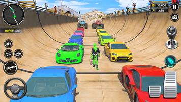 Superhero Car Games: Car Stunt پوسٹر