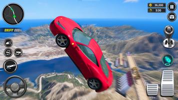 Superhero Car Games: Car Stunt captura de pantalla 2