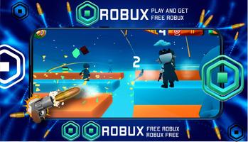 Robux Gun Sprint - Real Robux imagem de tela 2