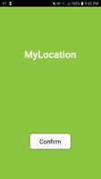 Find My Location-Send Location Affiche