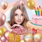 Happy Birthday Photo Frames أيقونة