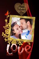 Happy Valentine Photo Frames स्क्रीनशॉट 1