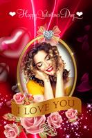 Happy Valentine Photo Frames स्क्रीनशॉट 2