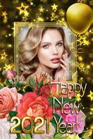 NewYear Wishes Photo Frames poster