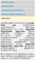 Hindi through Tamil Plakat