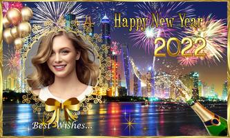 Happy NewYear Photo Frame2022 الملصق