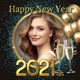 New Year Photo Frames 2021, Greeting Cards 2021 biểu tượng