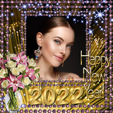 Happy NewYear Photo Frame2022 icône